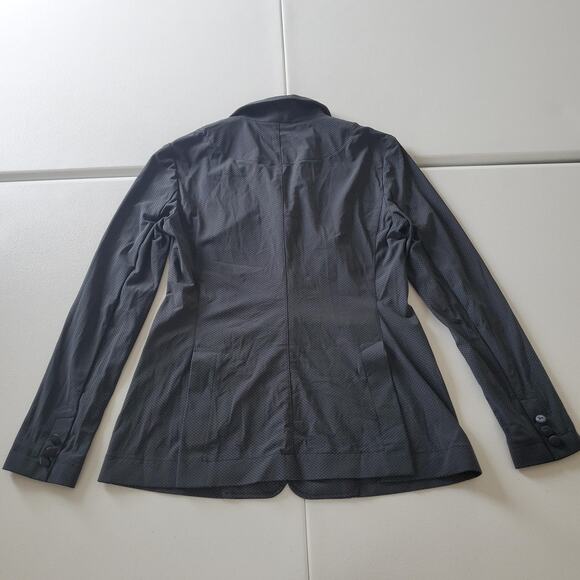 RJ Classics Blazer Womens 6 Black Soft Shell Xtreme Jacket Stretch Equestrian - Picture 2 of 13